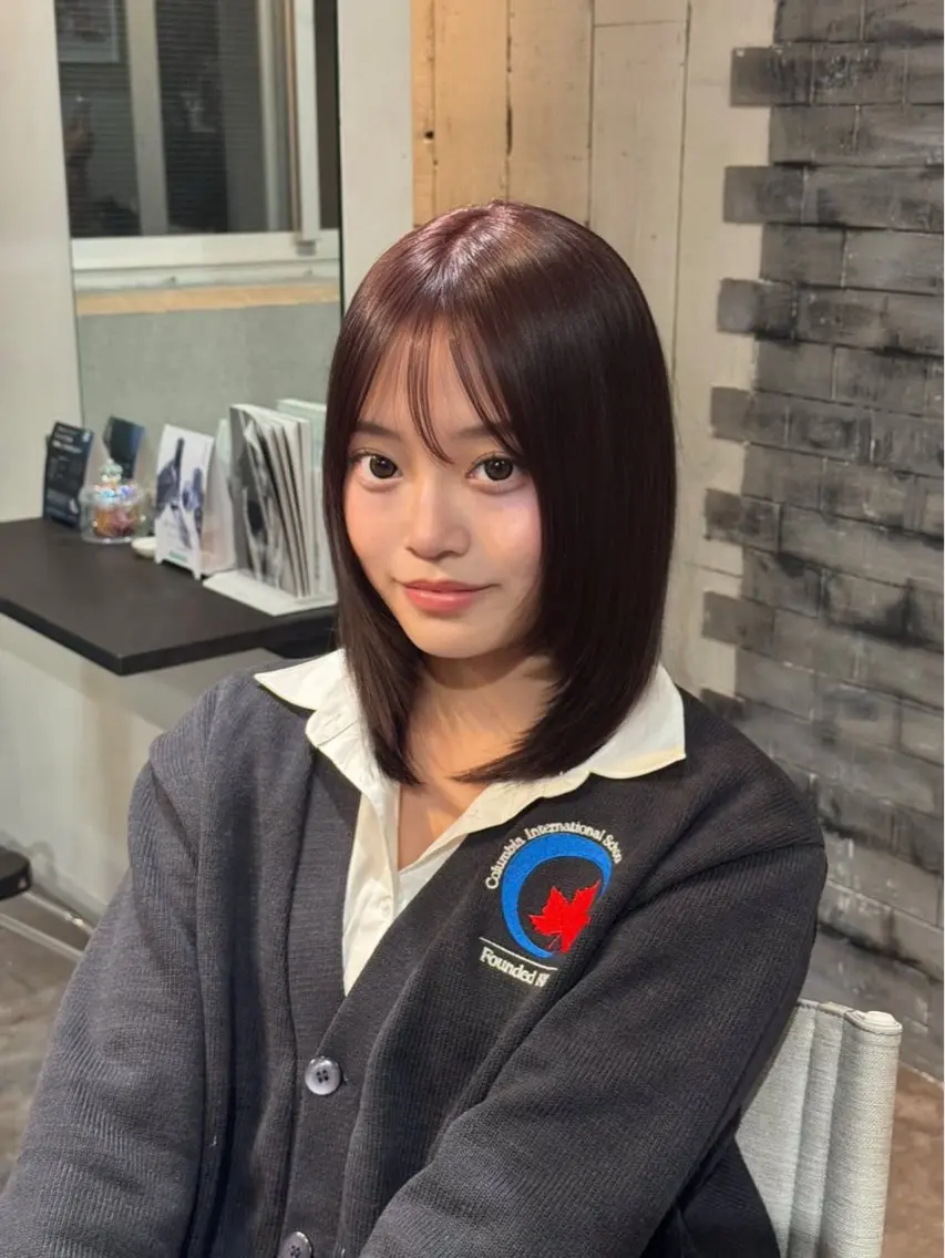 ミディアム 韓国レイヤー🩶🌙 Ryoseiのヘアスタイル