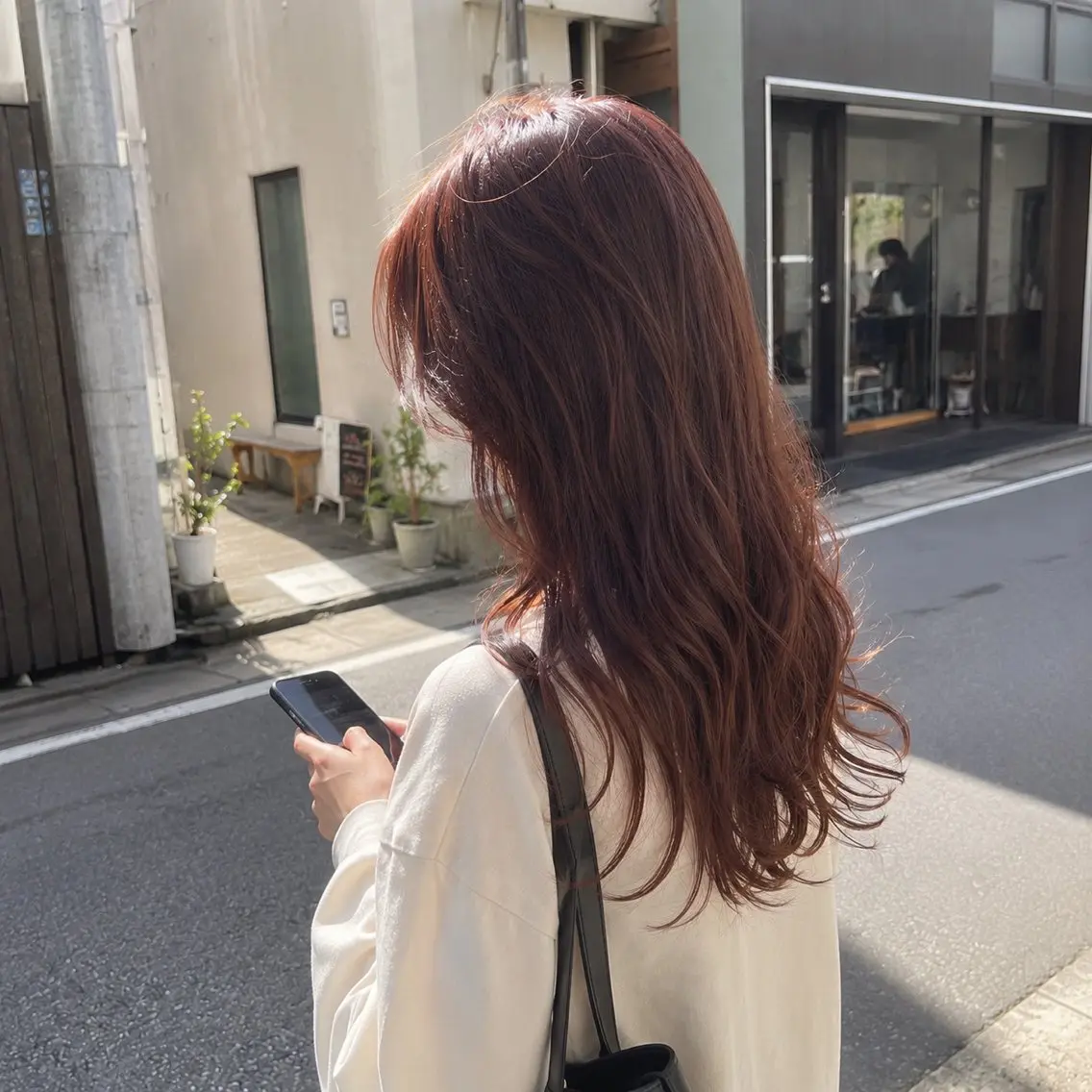【ロング】🫧艶カラー(前処理トリートメント付き)ブリーチなしの写真