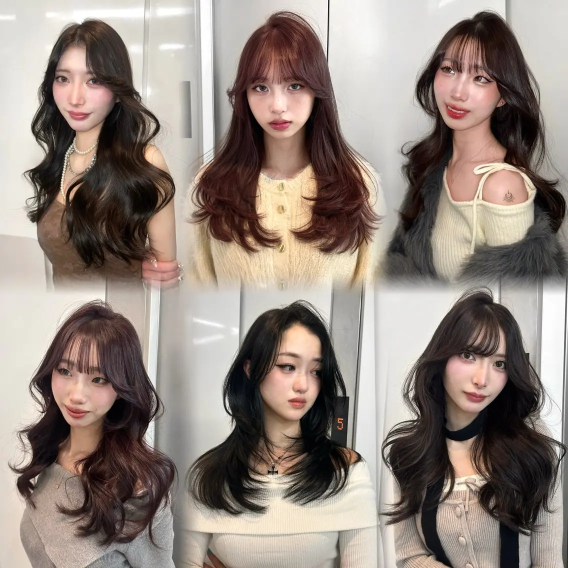 ロング カラー 💖表参道/韓国ヘア 顔周りカット/Rioのヘアスタイル