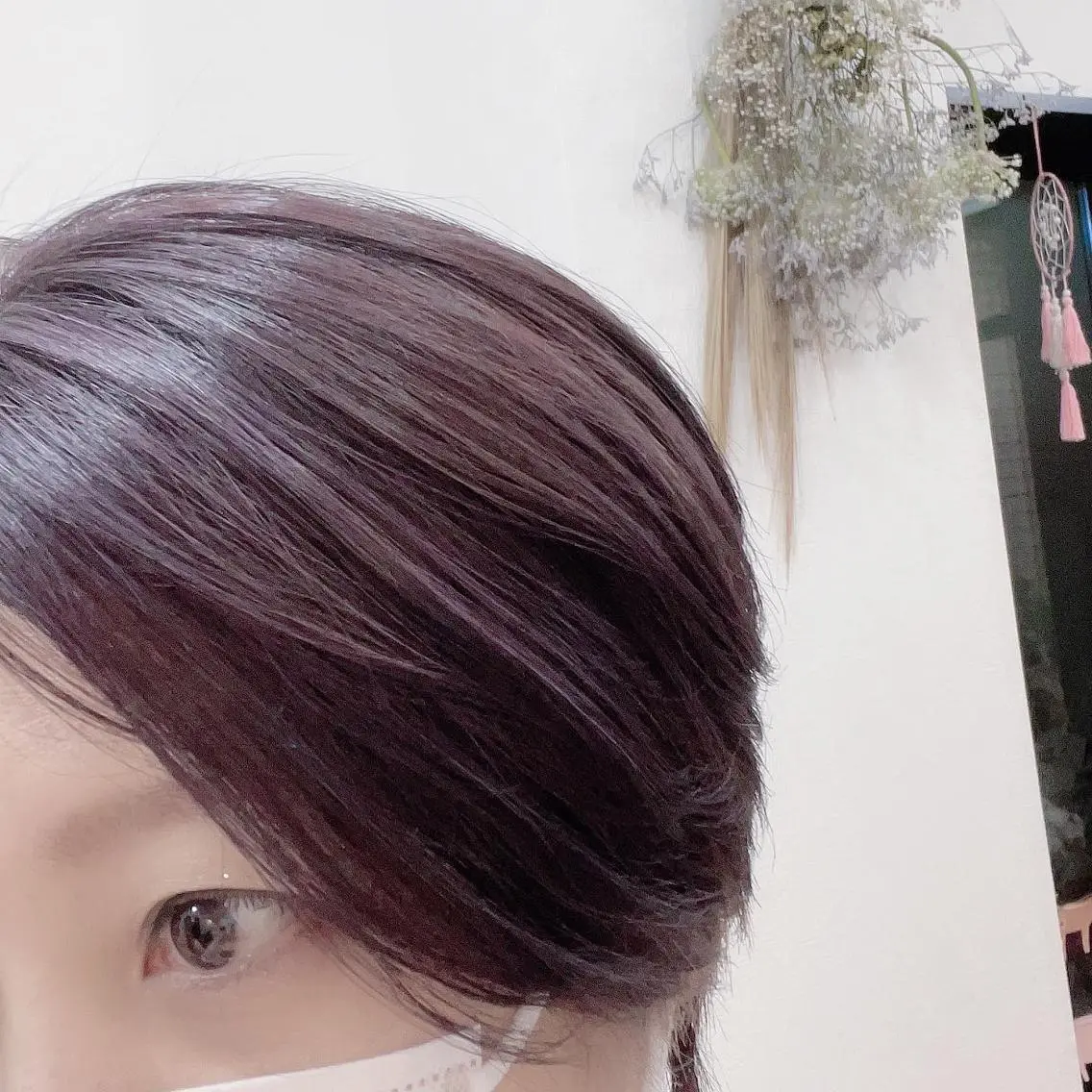 ショート カラー ダブルカラー ハイライトカラー インナーカラー パープルカラー ハイライト justbeauty CiNQのヘアスタイル