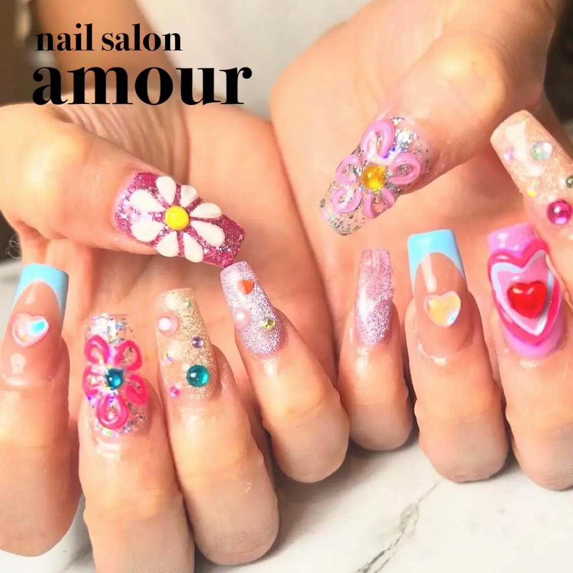 ネイル amour 川崎店のネイルデザイン