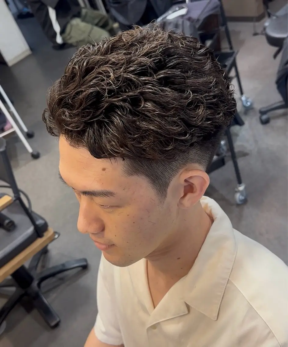 パーマ メンズ メンズパーマ カット パーマ 年間2000名担当◎ パーマ職人/仲原佑樹のヘアスタイル