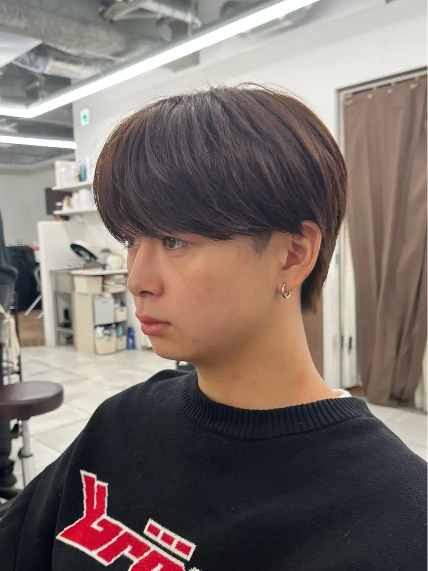 ミディアム カラー メンズ 🏆メンズヘア特化 🥇代表りんぺーのヘアスタイル
