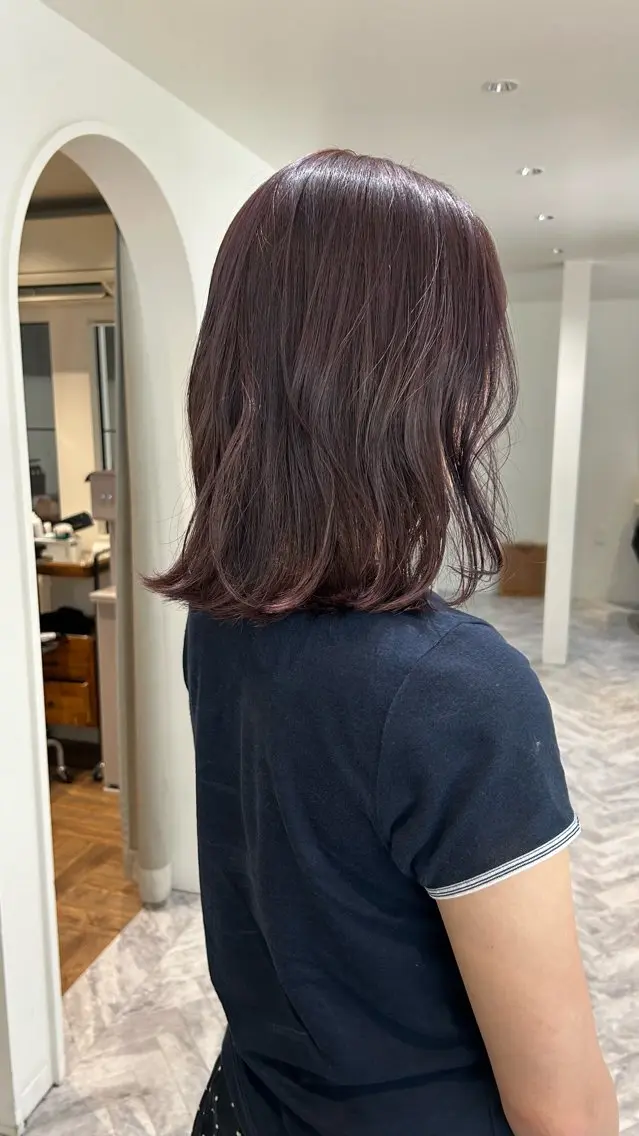 ミディアム カラー カット ヘアカラー トリートメント ❕マンツーマン施術❕ 🍊Moemiのヘアスタイル