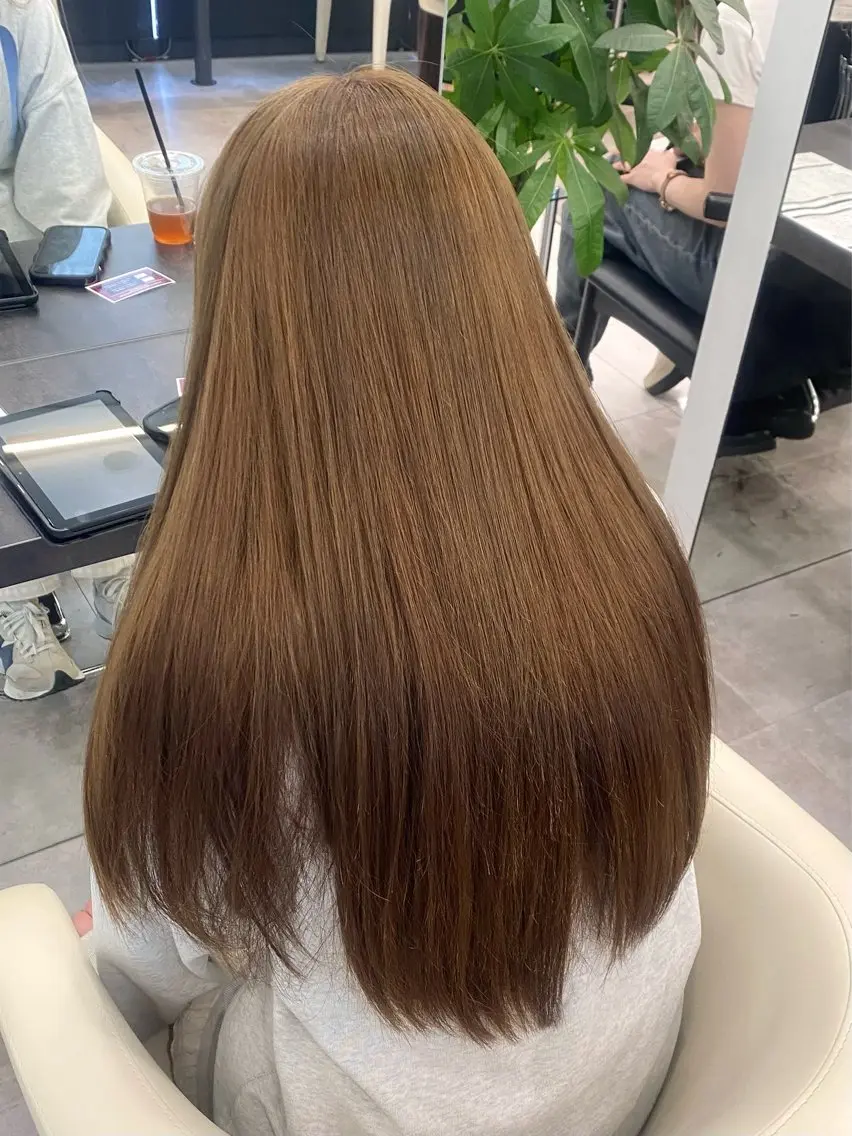 ロング カラー 透明感カラー/髪質 改善🎀suzukaのヘアスタイル