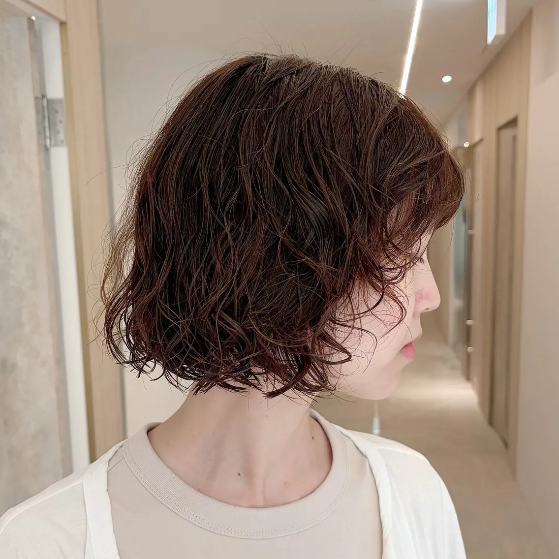 ショート カット パーマ カット特化 /BLUET/新宿のヘアスタイル