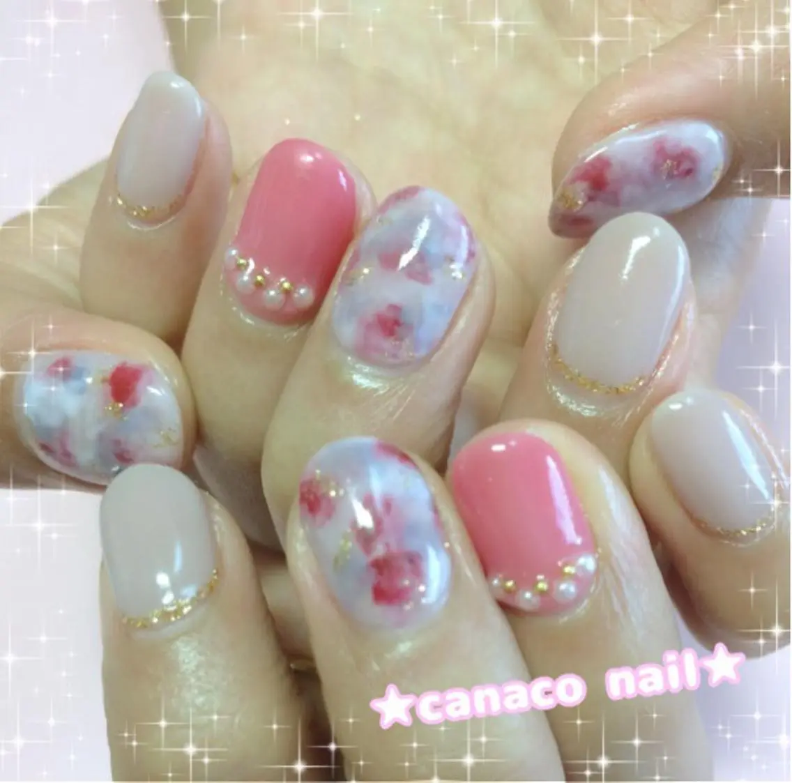 ネイル アートネイル ベテランネイル cnc nailのネイルデザイン