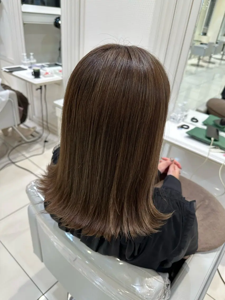 セミロング ︎︎☁🧺チヒロ モデル募集🧺︎︎☁のヘアスタイル