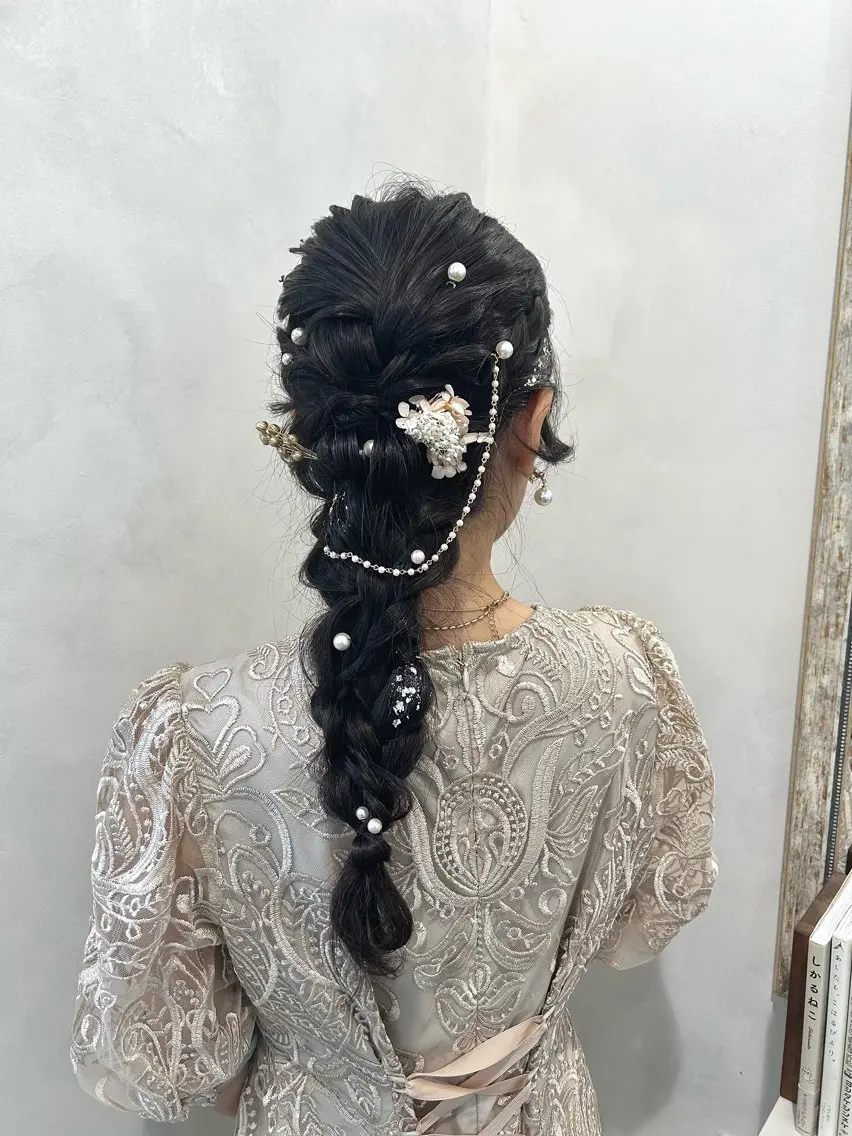 【土日限定】ヘアセットの写真