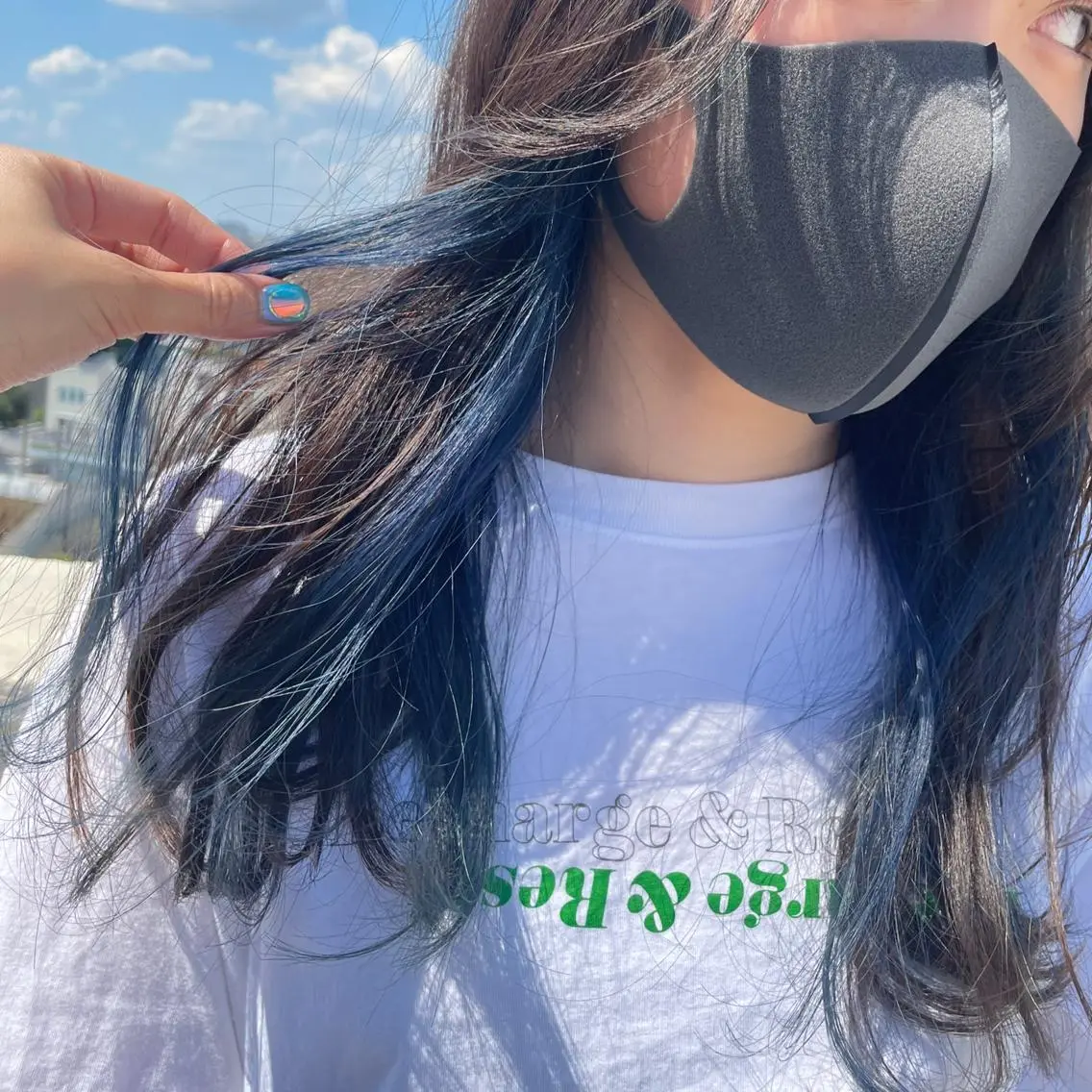 ロング カラー 沖縄東京2拠点美容師 mamicoのヘアスタイル