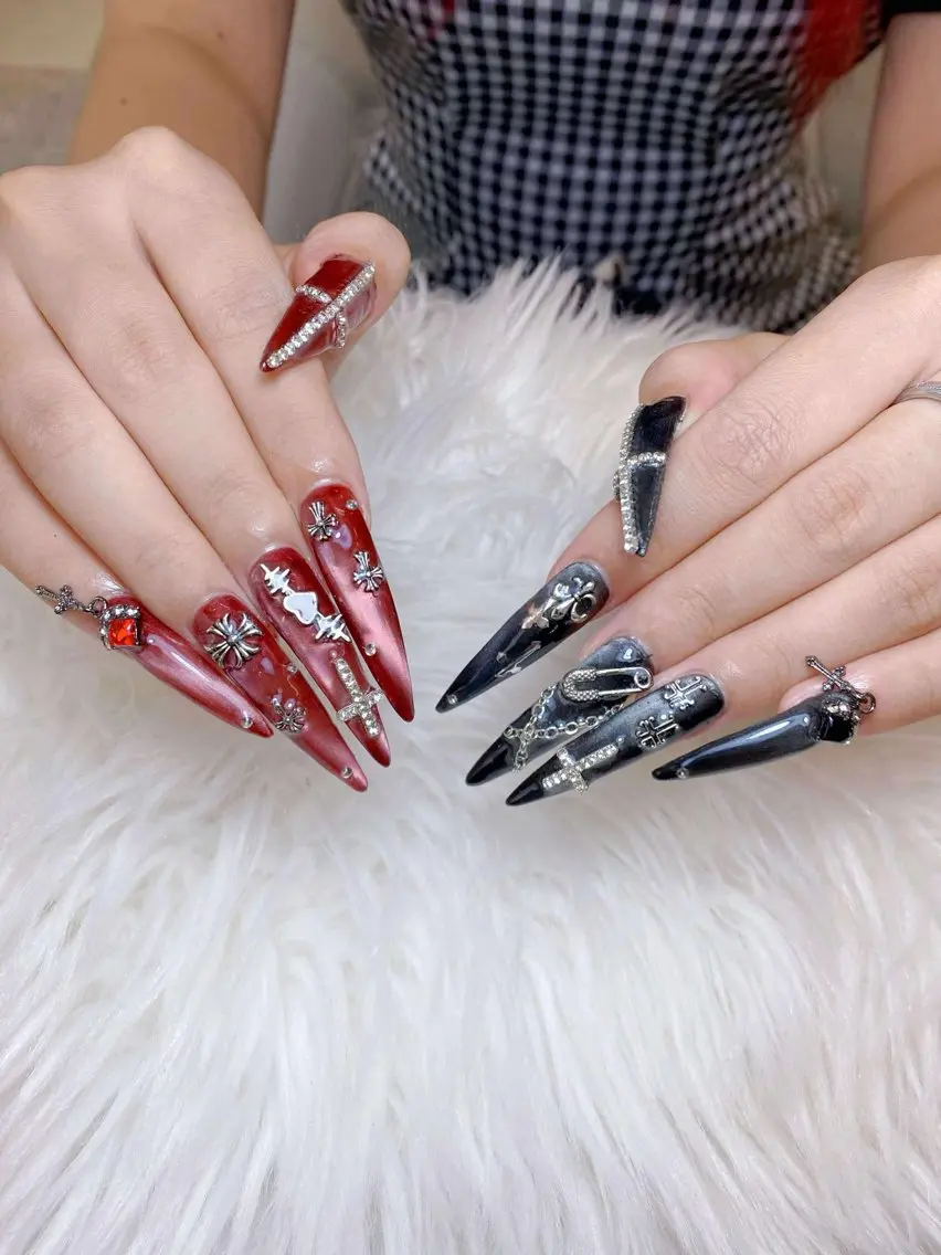 ネイル ハンドネイル ANH NAIL ゴテゴテ専門店💎のネイルデザイン