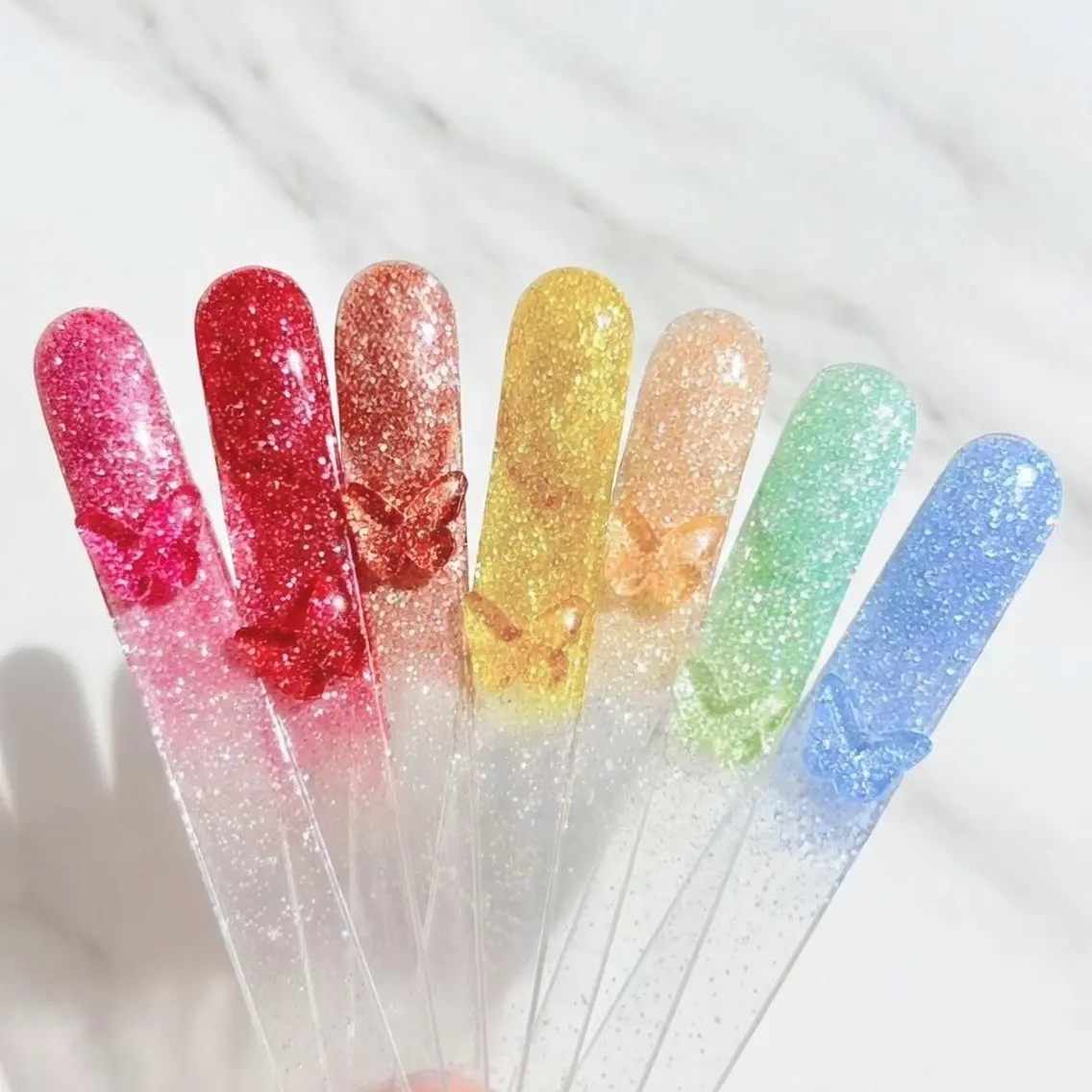 ②🌈✨オフ込み+グリッターorホログラデーションの写真