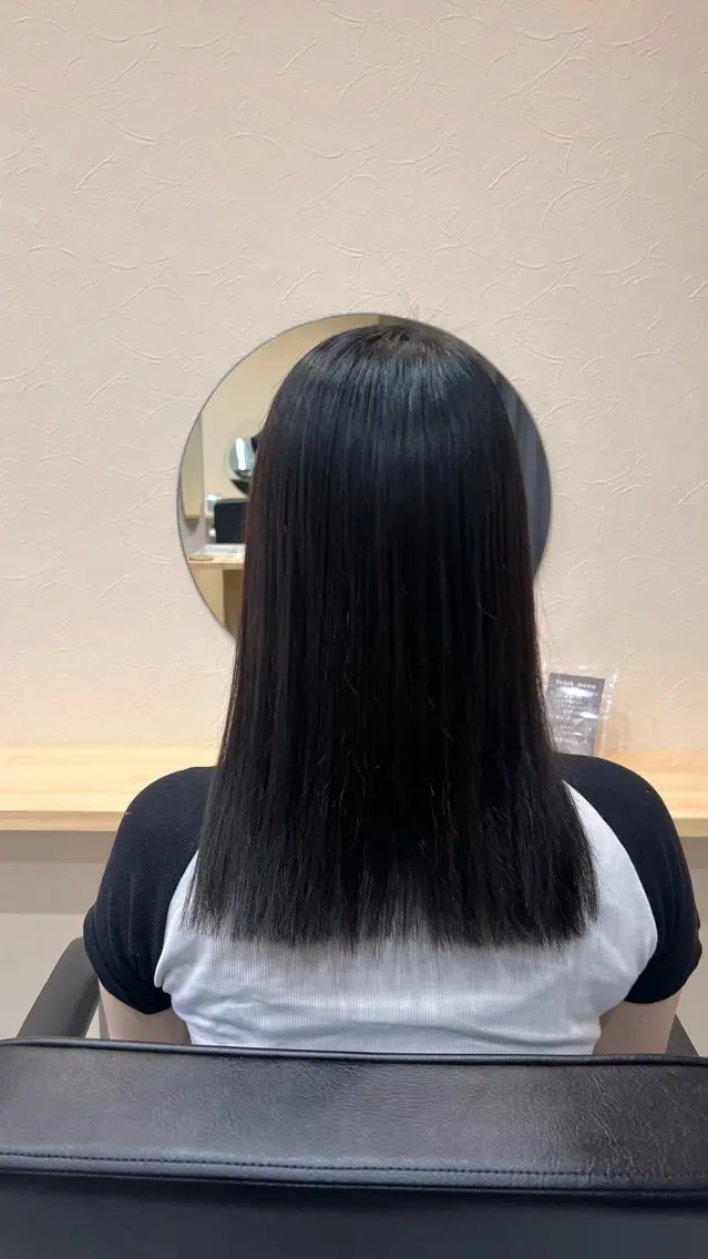 セミロング カラー 🎀透明感カラー /ハイトーン🎀のヘアスタイル
