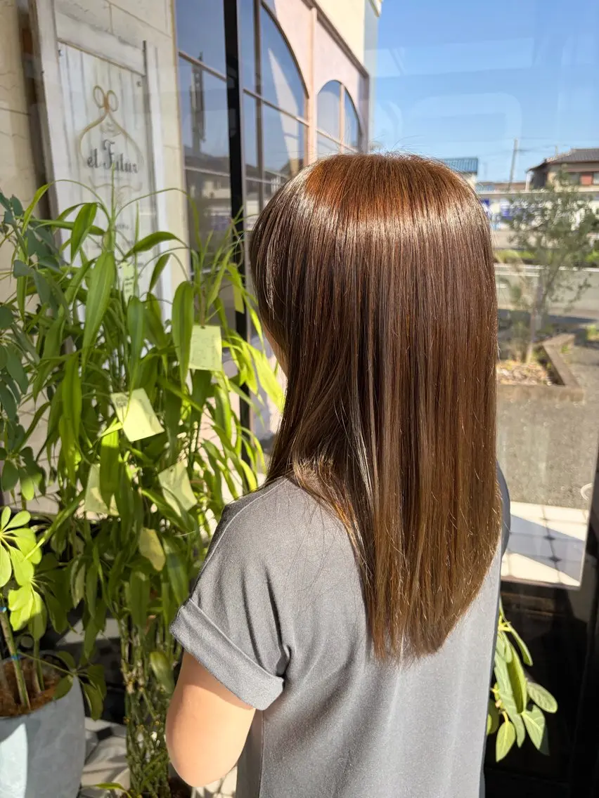 カラー 【モデル募集中】 RIRIKAのヘアスタイル
