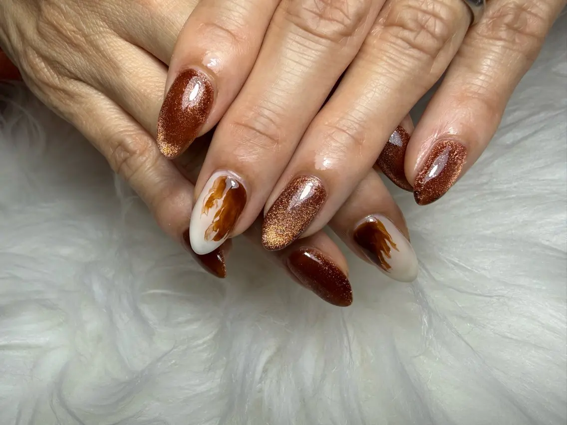 ミディアム shandy nailのネイルデザイン