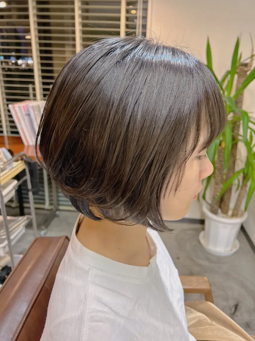 ショート Mao 🎀bob 赤み撃退🌿艶カラーのヘアスタイル