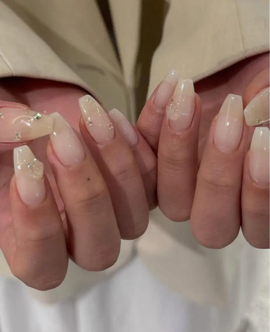 ネイル ストーンネイル ハンドネイル Hin Nail 日本橋のネイルデザイン