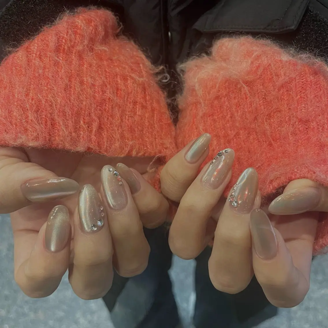 ネイル オーロラネイル ハンドネイル Ann nailのネイルデザイン