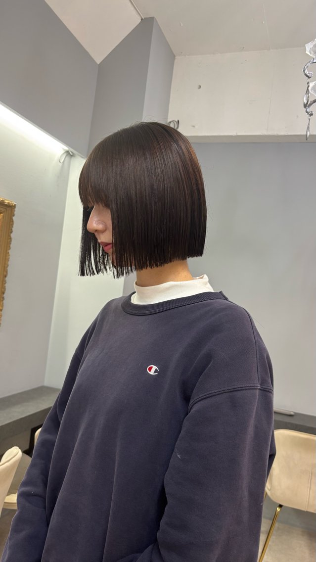 ショート 佐藤 宰 OZ桑野店のヘアスタイル