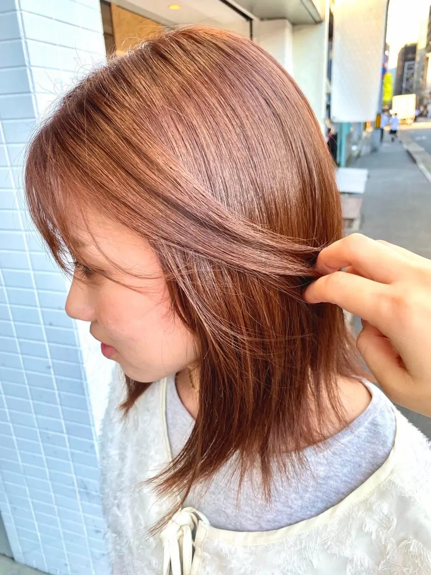 カラー ヘアカラー トリートメント terra🌷 mayaのヘアスタイル