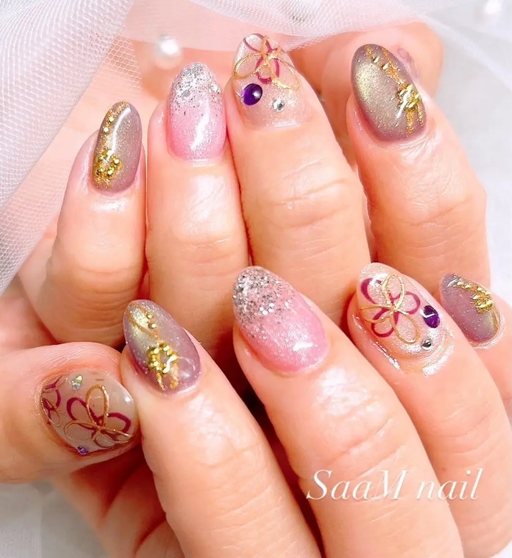 ネイル ハンドネイル SaaM nailのネイルデザイン