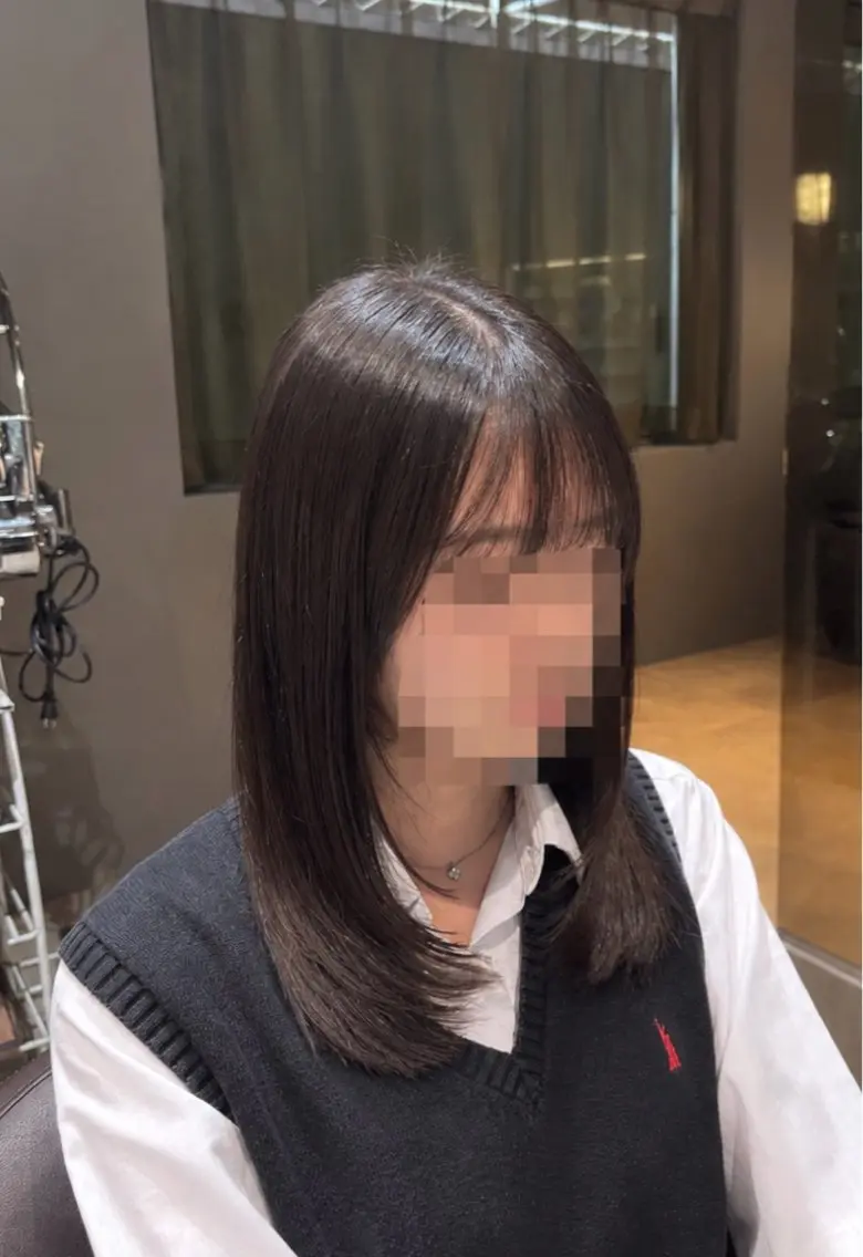 セミロング カラー カット ヘアカラー Riko🎀🍪 カットモデル募集中のヘアスタイル