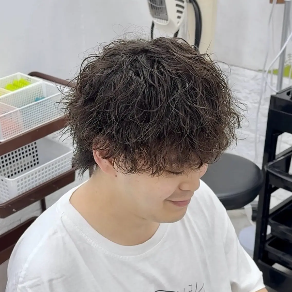 パーマ メンズ カット パーマ 🔥メンズパーマ特化 菅谷尚悠🔥のヘアスタイル