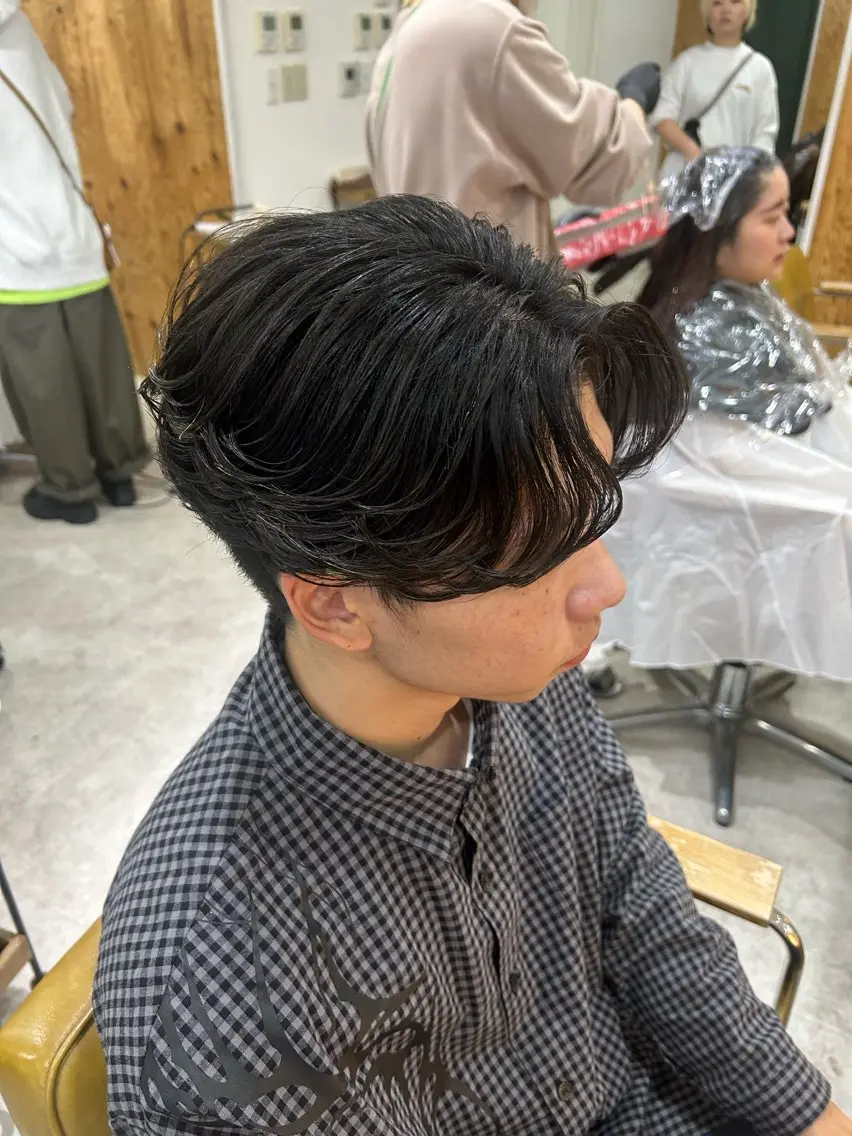 ヘアアレンジ メンズ カット 《海外ヘア特化》 早川 愛斗のヘアスタイル