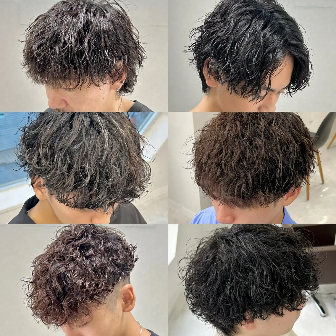 ミディアム パーマ メンズ 🏁メンズパーマ/ RYOYAのヘアスタイル