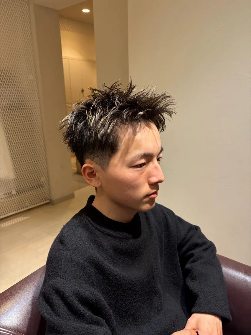 ショート ショートヘア カット 🫧メンズ特化🫧 瀧口翔太のヘアスタイル