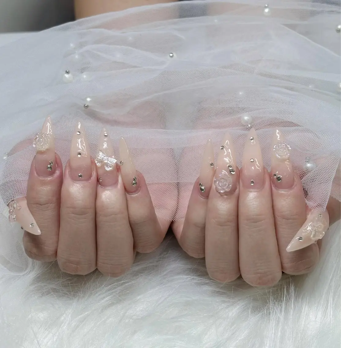 ネイル 韓国ネイル マグネットネイル 持ち込み ハンドネイル RINA Nailのネイルデザイン