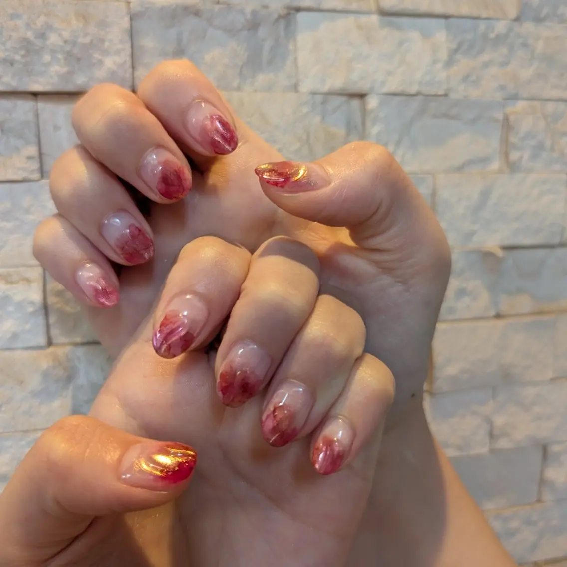 ネイル アートネイル ニュアンスネイル FREE'Snail Yukariのネイルデザイン