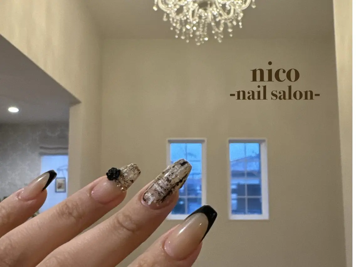 ロング nico-nail ️🫧wakanaのネイルデザイン