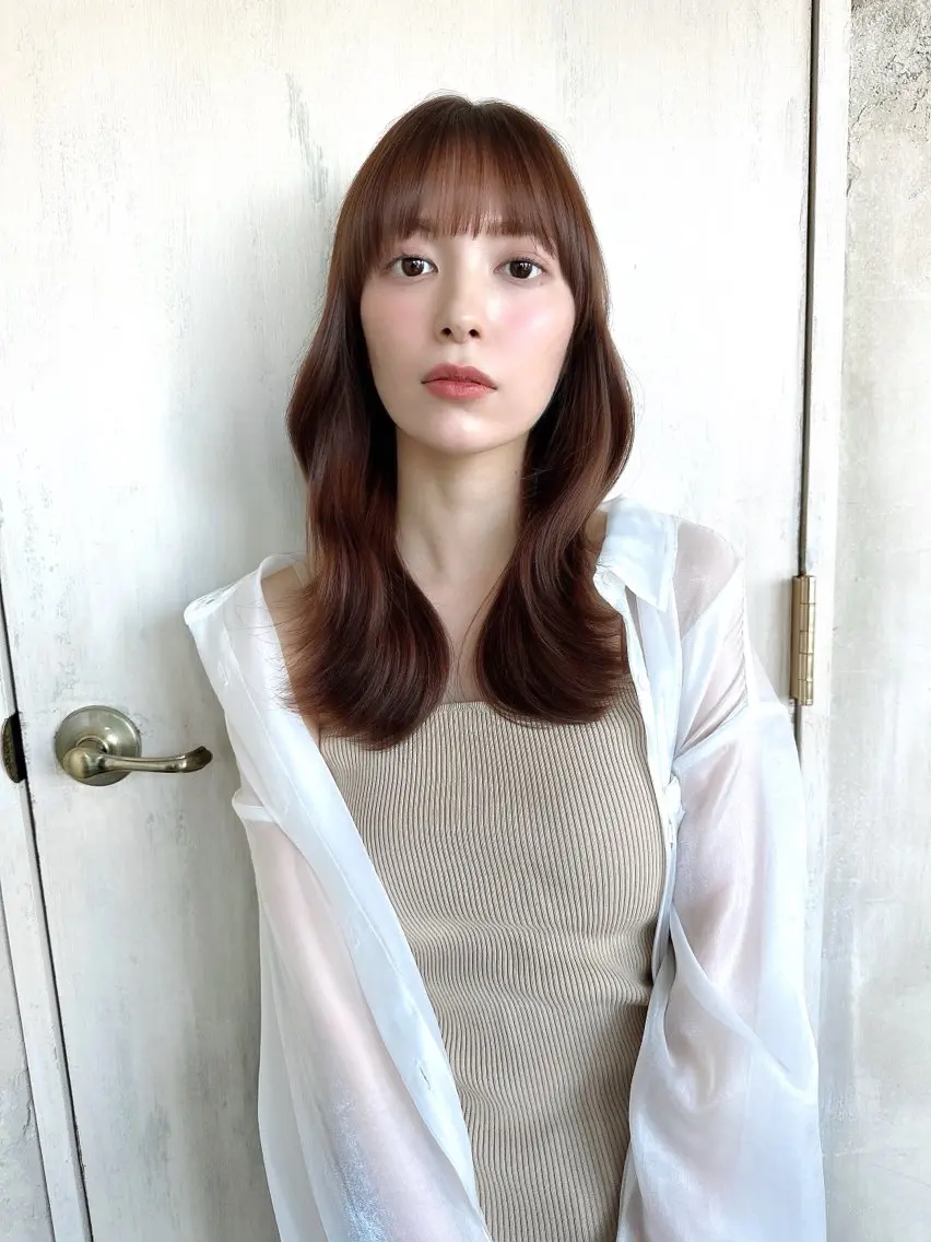 ロング カラー 💎レイヤー/韓国 💎石戸谷のヘアスタイル