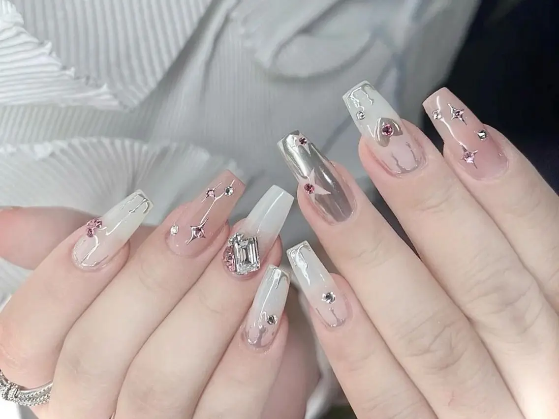 ネイル ハンドネイル ゆき このネイルデザイン