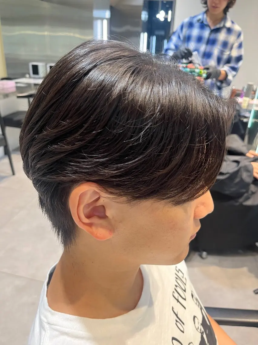 ミディアム パーマ メンズ ミディアムパーマ メンズパーマ ニュアンスパーマ 《fifth》 リュウト/メンズヘアのヘアスタイル