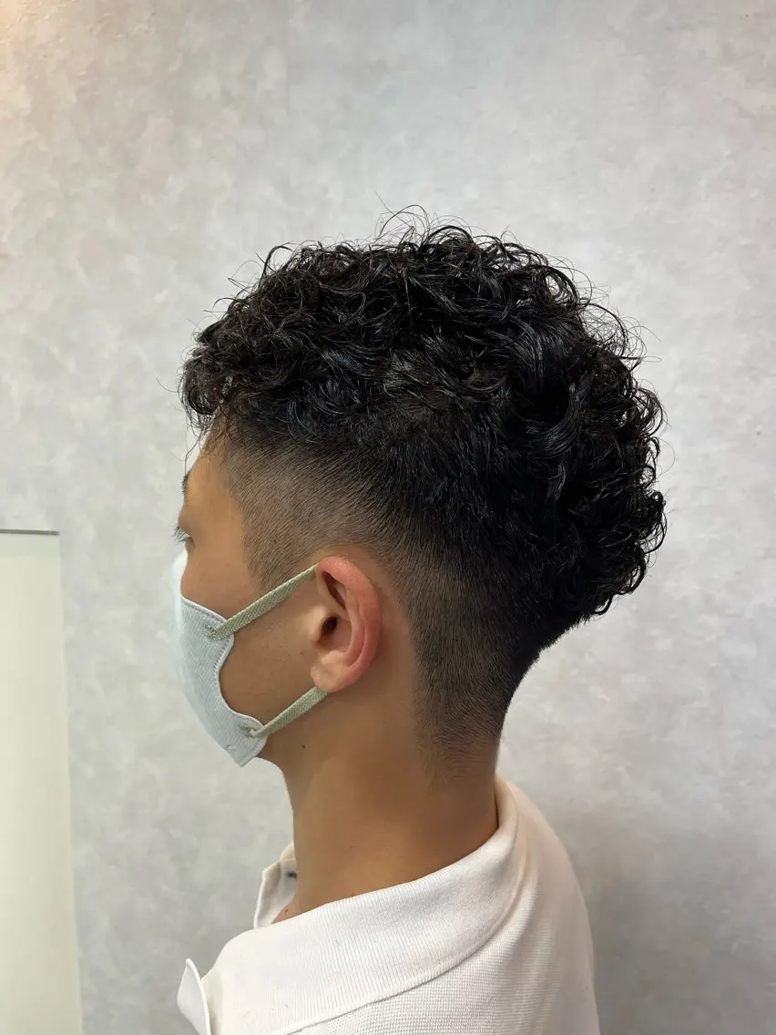 パーマ 喜瀬 慎斗のヘアスタイル