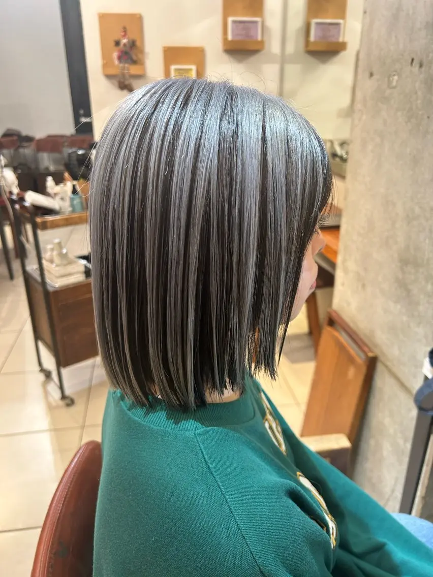 ミディアム カラー ボブ ヘアカラー 袴着付け予約受付中/ 渡辺奈緒のその他イメージ