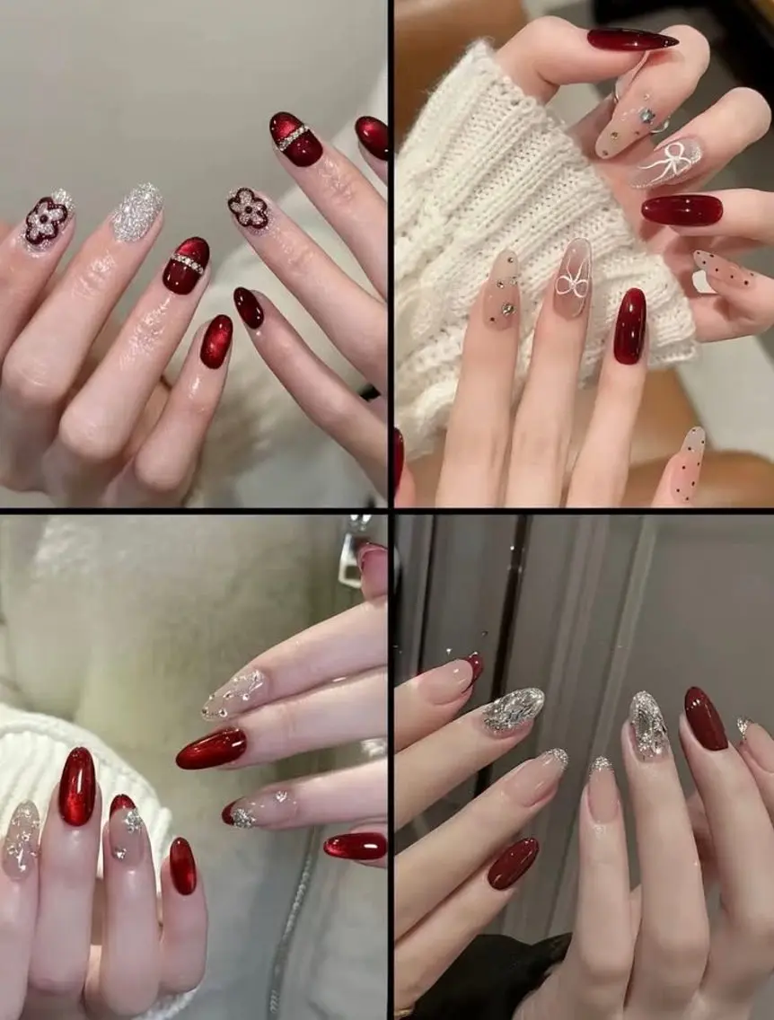 ネイル 長さ出し フットネイル ジェルネイル 韓国ネイル マグネットネイル ハンドネイル YMT NailStudioのネイルデザイン