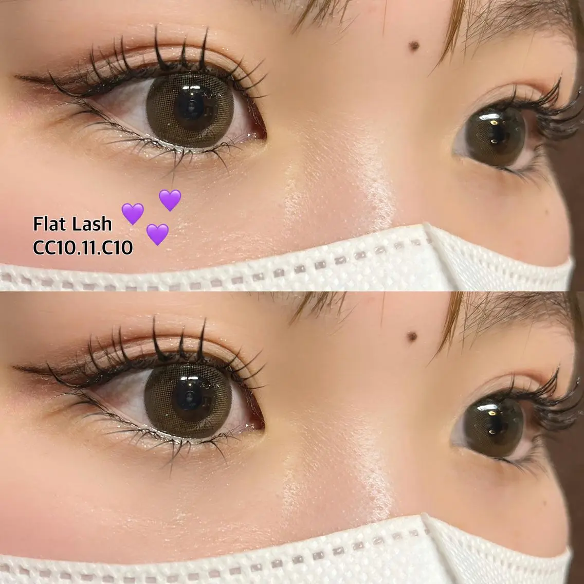 マツエク・マツパ フラットラッシュ ワンホンマツエク マツエク Ibuki 🎀仙台パルコ🎀のマツエク・マツパデザイン