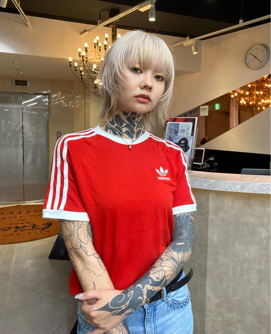 【似合わせカット➕トリートメント】(心斎橋/アメ村/本町/難波/ウルフ/レイヤー/ハッシュカット/ボブ/ミディアム)の写真