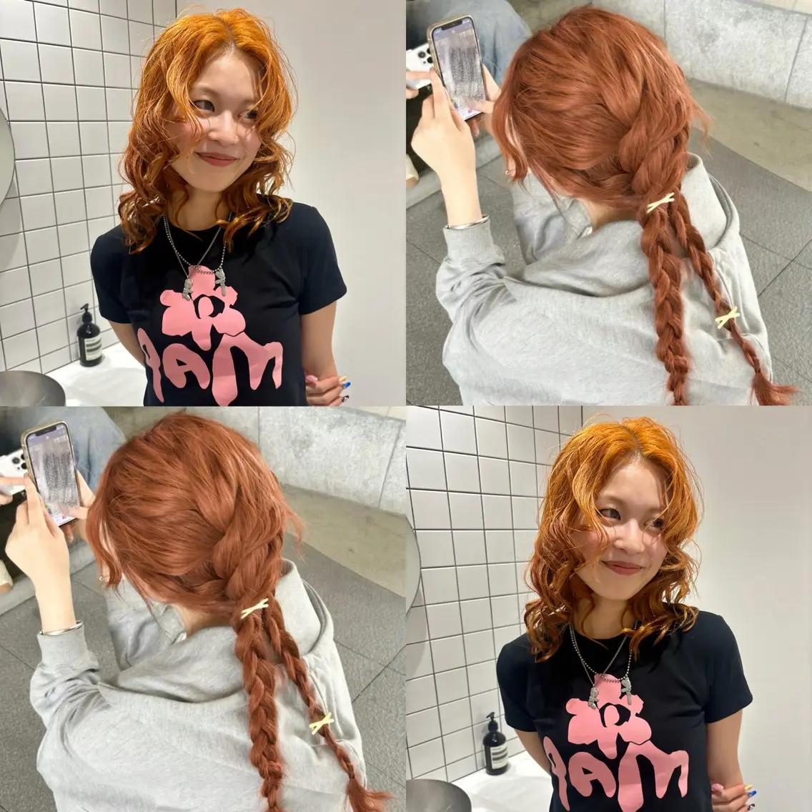 セミロング カラー MANA/上野/ カラーモデル🖤✨のヘアスタイル