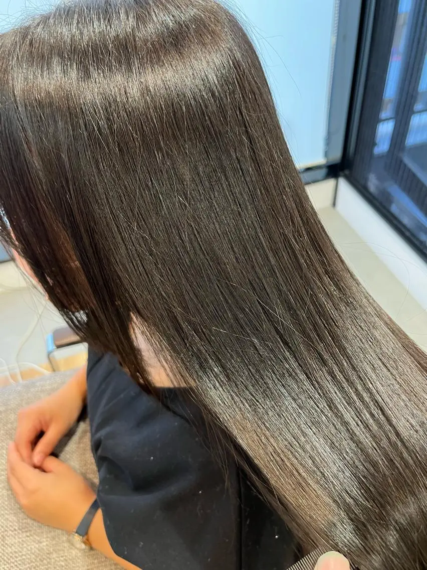 ✨水素量2倍◎✨髪質改善ミネコラtr+全体Color🎨+炭酸Spa💆の写真