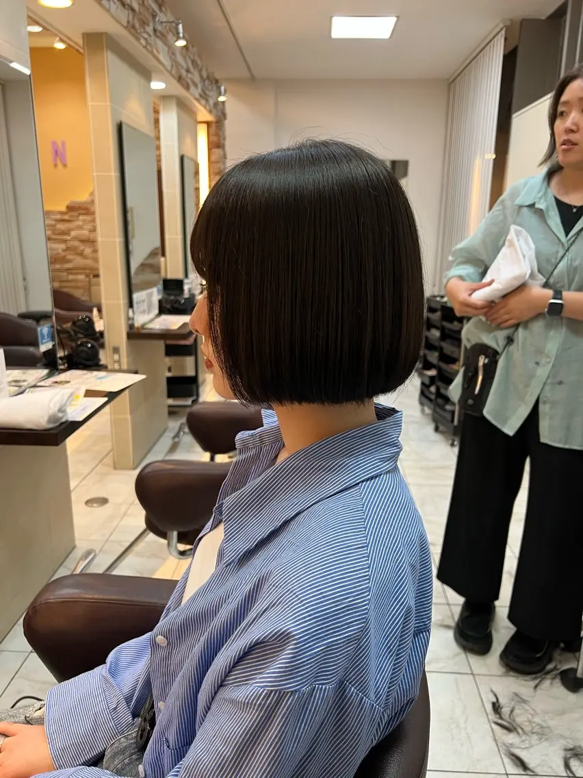 ショート 皆川 優奈のヘアスタイル