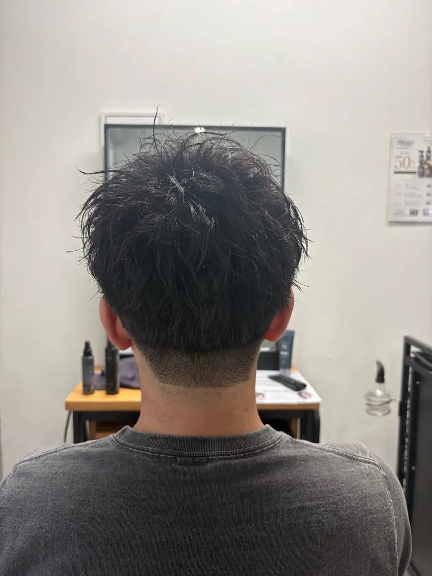 パーマ メンズ 海外風パーマ カラー特化園田　楓莉のヘアスタイル