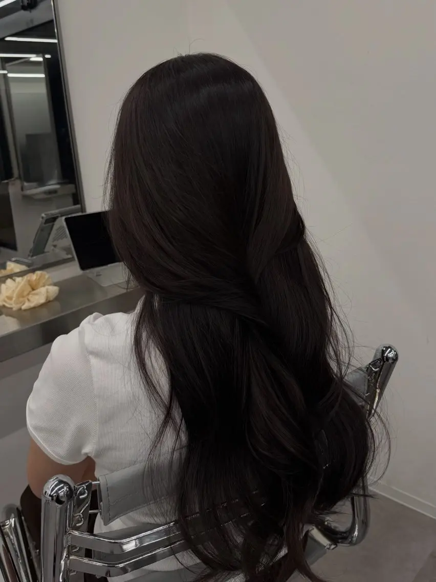 ロング カラー ブラウンカラー ダークブラウン ヘアカラー &c. AYANO ㅤㅤㅤㅤㅤㅤㅤのヘアスタイル