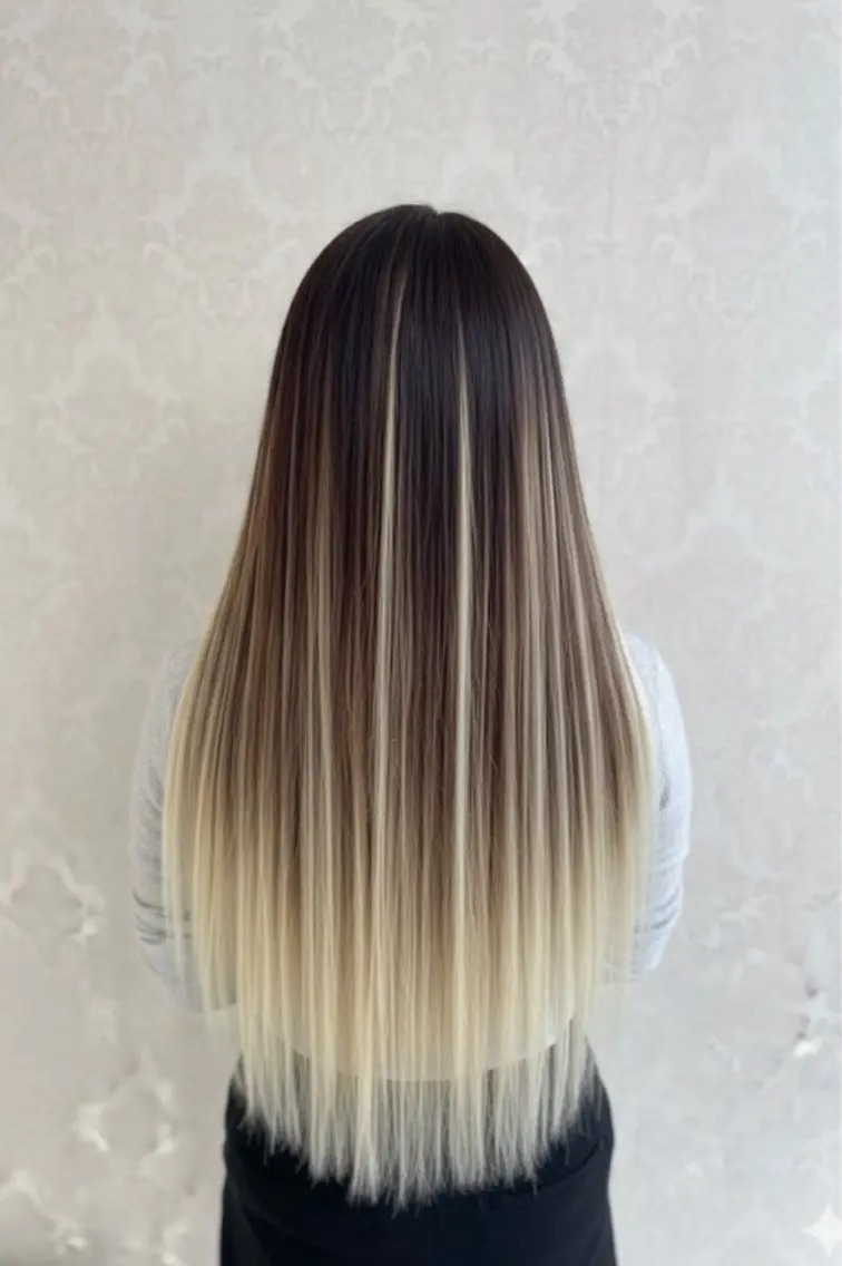 ロング カラー 青木 捺稀のヘアスタイル