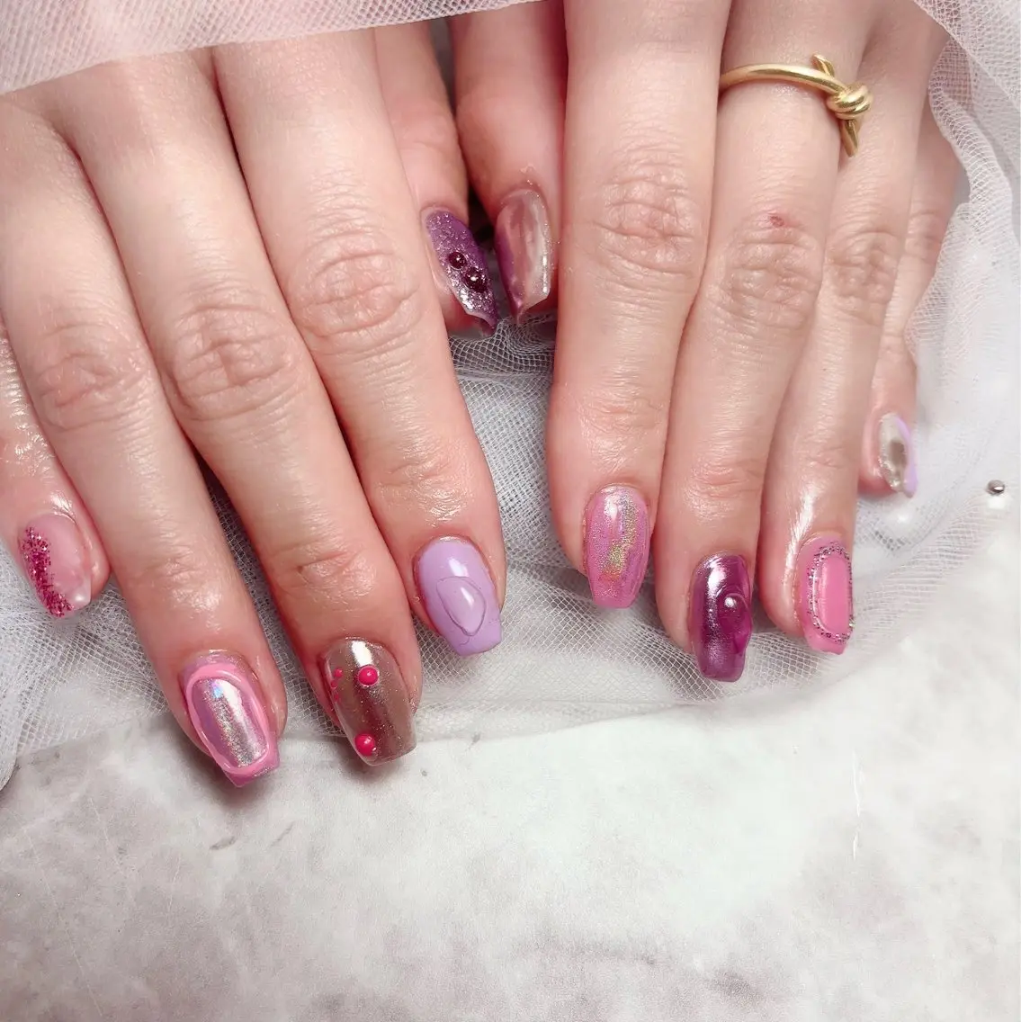 ネイル ハンドネイル San＆Lily madokaのネイルデザイン