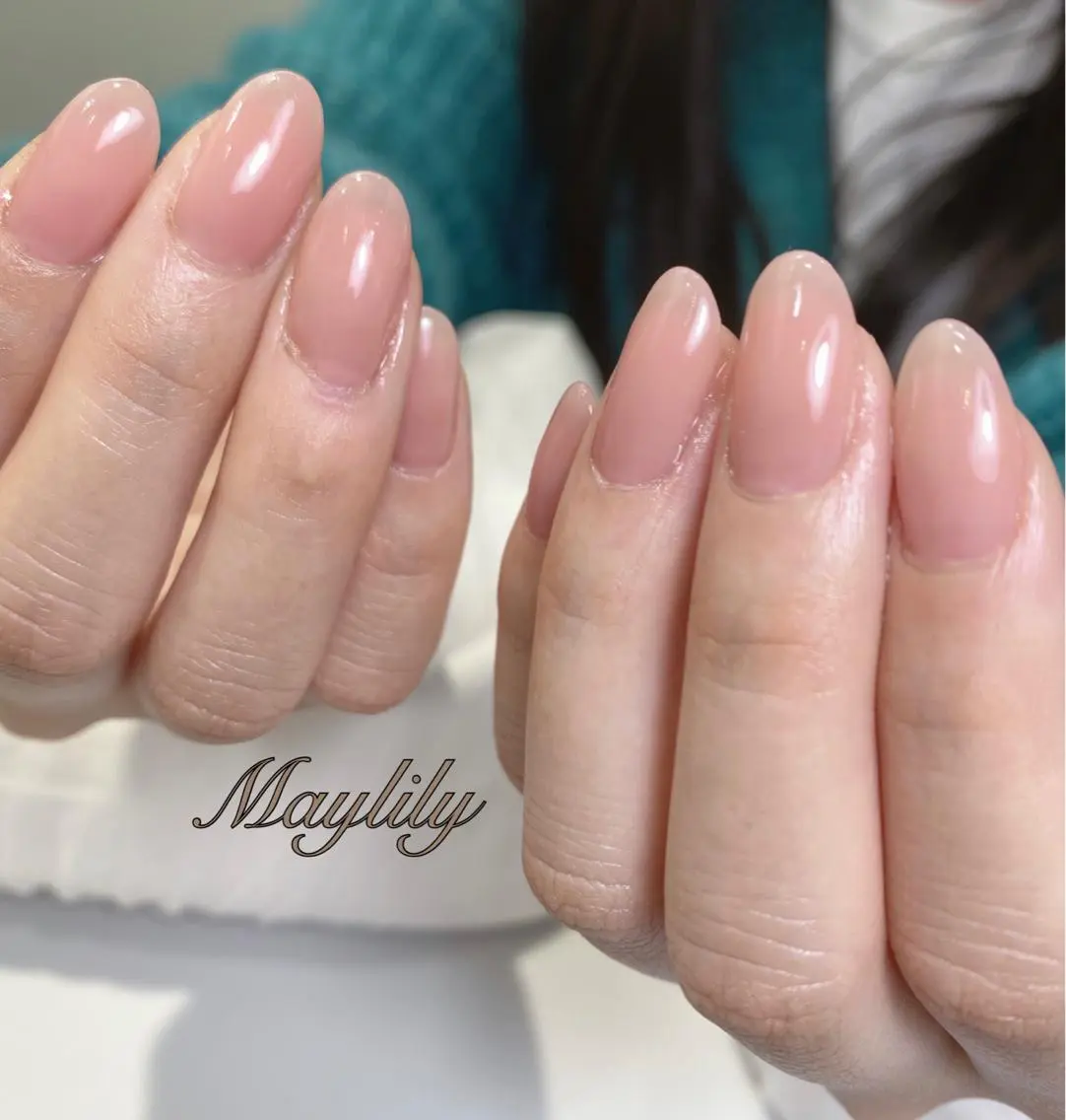 ネイル ワンカラーネイル Nail salon Maylilyのネイルデザイン