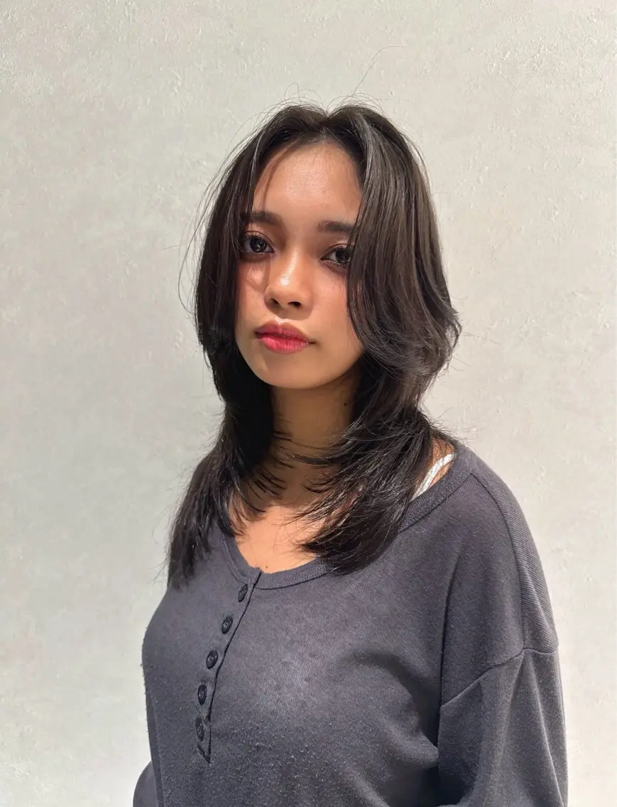 セミロング マサナリ 名古屋/金山のヘアスタイル